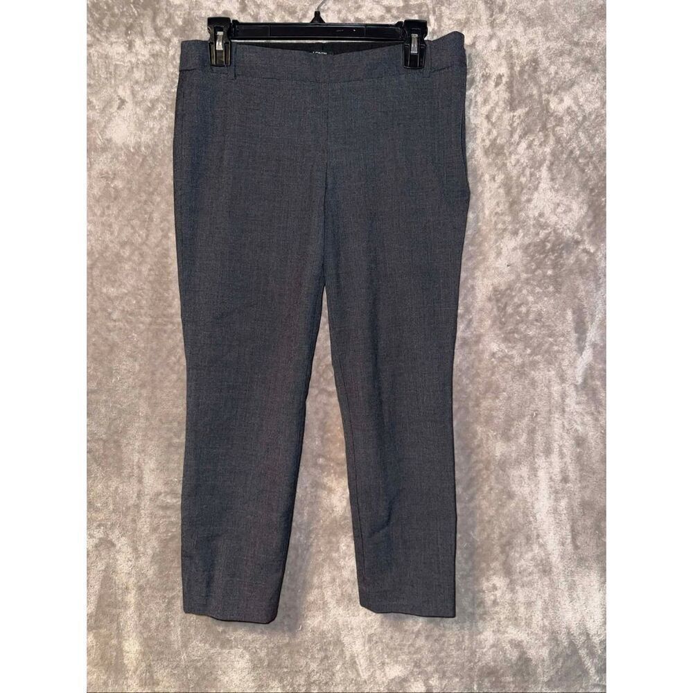 J. Crew City Fit Stretch Wool Blend Cropped Trousers Women’s Size 4 – Gray Dress